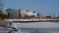 Blick auf den Ferienpark