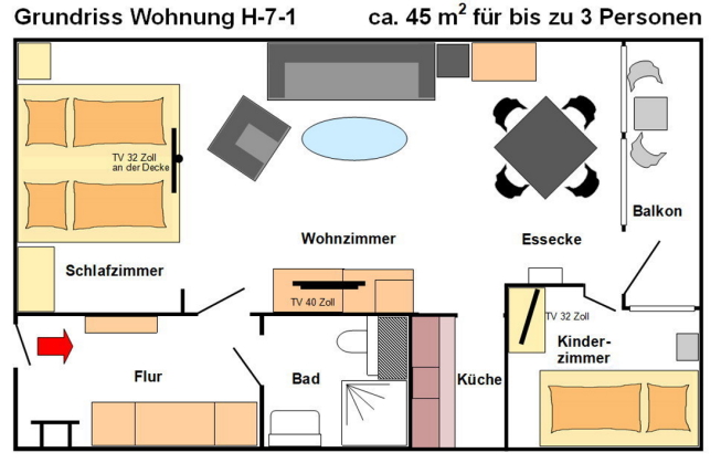 Grundriss H-7-1