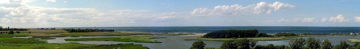 Panoramablick vom Balkon